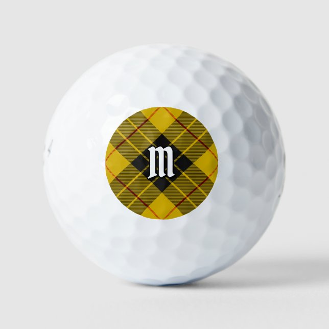 Balles De Golf Clan Macleod de Lewis Tartan (Devant)