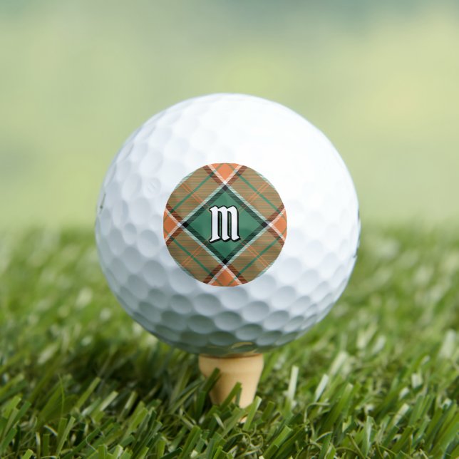 Balles De Golf Clan Pollock Tartan Golf Balls (T-shirt Insitu)