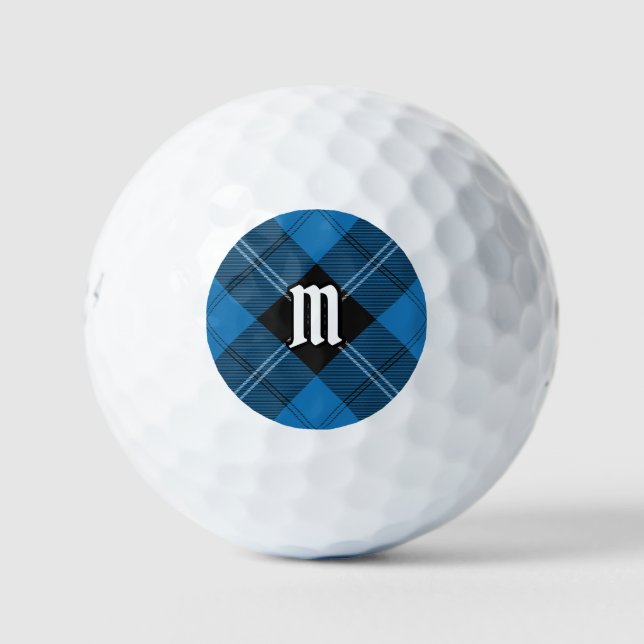 Balles De Golf Clan Ramsay Blue Hunting Tartan (Devant)