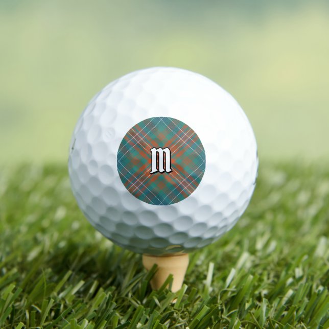 Balles De Golf Clan Wilson Ancienne Tartan (T-shirt Insitu)
