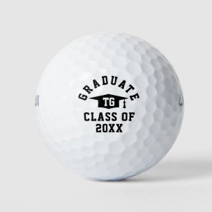 Balles De Golf Classe de 2025 High School Graduation nom personna