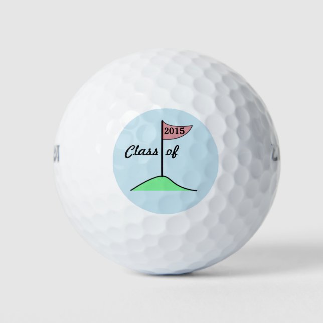 Balles De Golf Classe de Bals de golf de l'équipe de filles 2015 (Devant)