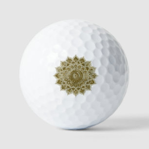 Balles De Golf Classique Mandala Inde Style 4