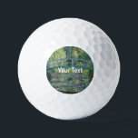 Balles De Golf Claude Monet - Eau Lily étang, Harmonie verte<br><div class="desc">Etang Lily,  Harmonie Verte / Le Bassin aux Nympheas,  Harmonie Verte par Claude Monet en 1899</div>