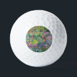 Balles De Golf Claude Monet - Le jardin d'Iris à Giverny<br><div class="desc">Jardin d'Iris à Giverny / Jardin d'Artiste à Giverny - Claude Monet,  1899-1900</div>
