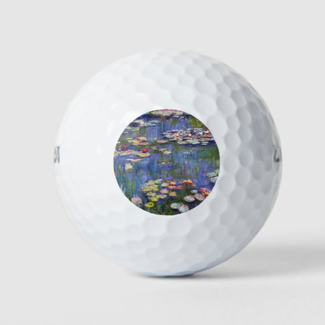 Balles De Golf Claude Monet - Nymphéas / Nymphéas (Devant)