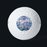 Balles De Golf Claude Monet - Nymphéas / Nymphéas 1919<br><div class="desc">Nymphéas (W.1852) - Claude Monet,  Huile sur toile,  1916-1919</div>