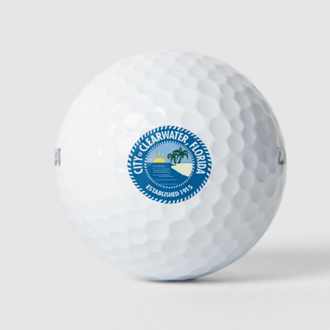 Balles De Golf Clearwater Floride (Devant)