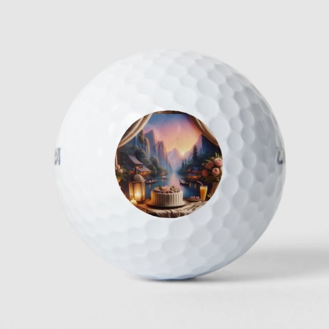 Balles De Golf Cliquez sur Personnaliser pour le modifier (Devant)
