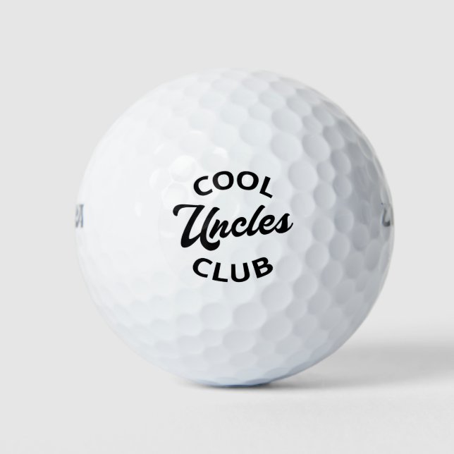 Balles De Golf Club des oncles cool I (Devant)