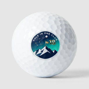 Balles De Golf Club Hole In One 18 Golf de montagne sous le cie
