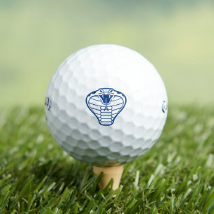Balles De Golf Cobra Snake Blue Illustration Animaux
