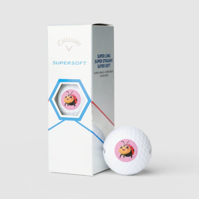 BALLES DE GOLF COCCINELLE (Conditionnement)