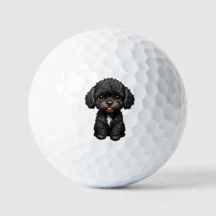 Balles De Golf Cockapoo noir