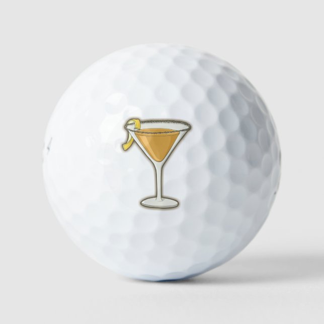 Balles De Golf Cocktail Sidecar (Devant)