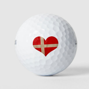 Balles De Golf Coeur du Danemark