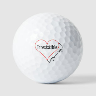 Balles De Golf Coeur irrésistible
