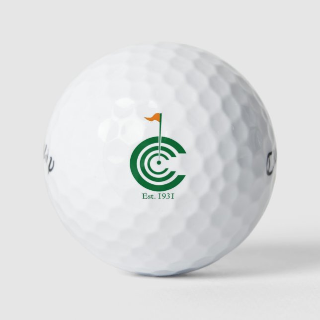 Balles De Golf Colfax Country Club Callaway Warbird Golf Balls (Devant)