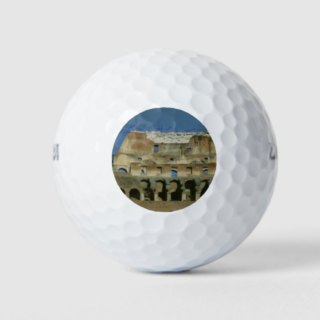 Balles De Golf Colisée, Rome (Devant)