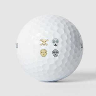 Balles De Golf Collection de crânes adorables