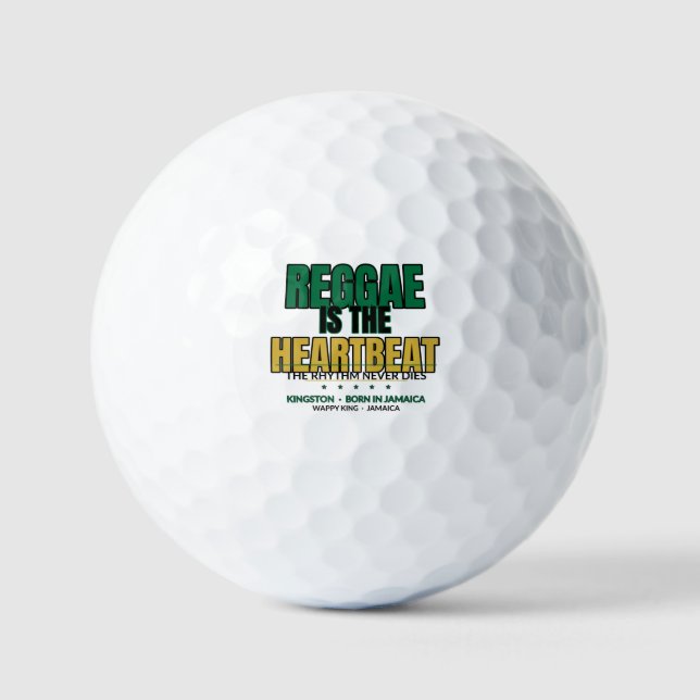 Balles De Golf Collection Or Noir (Recto)