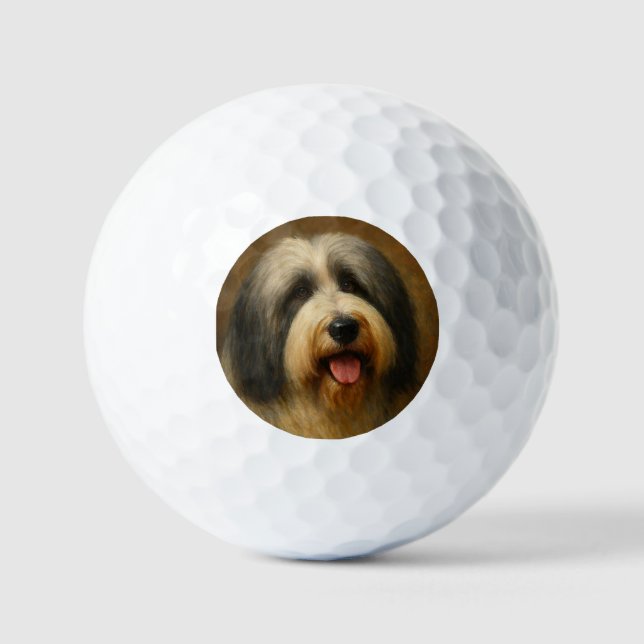 Balles De Golf Colley barbu (Recto)
