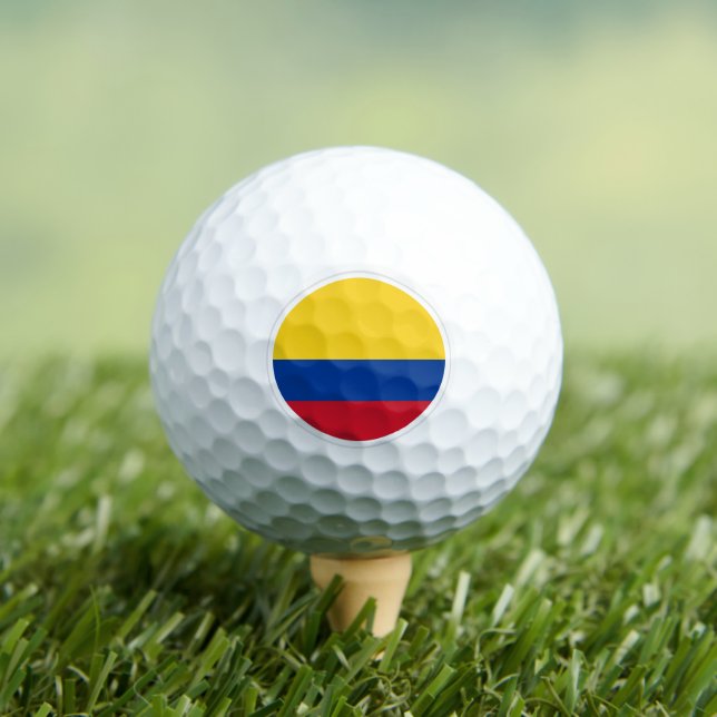 Balles De Golf Colombie Ballons de golf, golfeurs de drapeau / Pa (T-shirt Insitu)