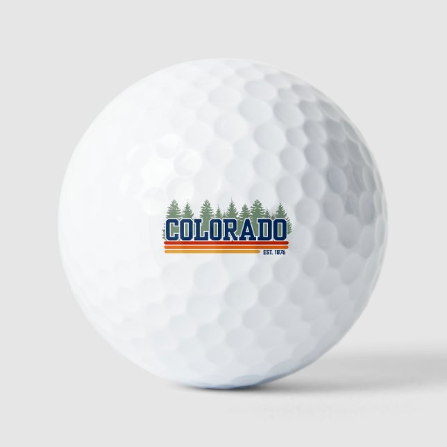BALLES DE GOLF COLORADO (Recto)