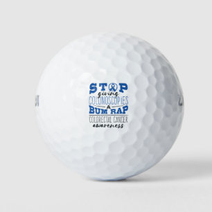 Balles De Golf Colorectal Cancer Sensibilisation Colonoscopie Bum
