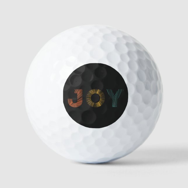 Balles De Golf Colorful Joy (Recto)