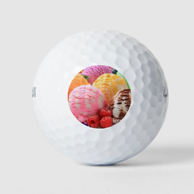 Balles De Golf colorice cream scoop (Devant)