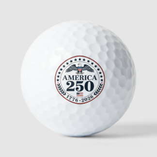Balles De Golf Commémoration officielle du 250e anniversaire de l