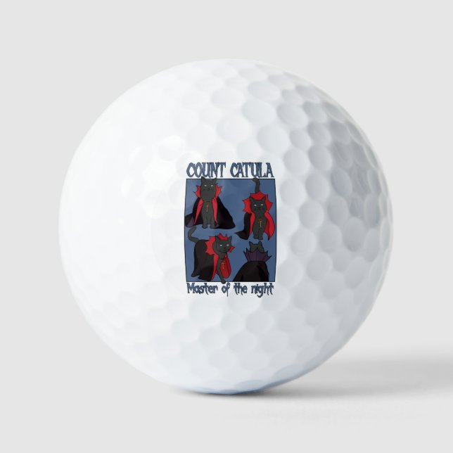 Balles De Golf Comte Catula Maître de la Nuit (Recto)