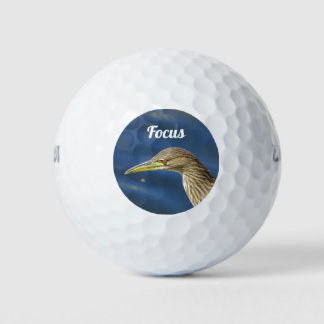 Balles De Golf Concentration Concentration Oiseau Brown Golfeur s
