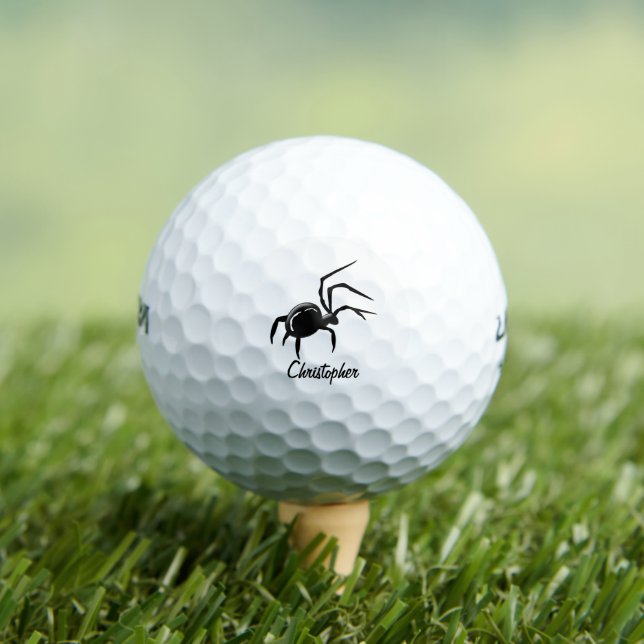 Balles De Golf Conception araignée (T-shirt Insitu)