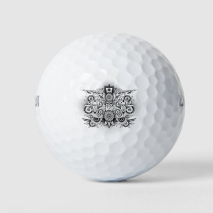 Balles De Golf Conception artistique tribale