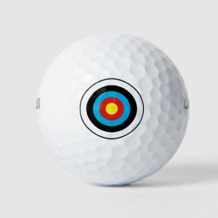 Balles De Golf Conception cible Bullseye