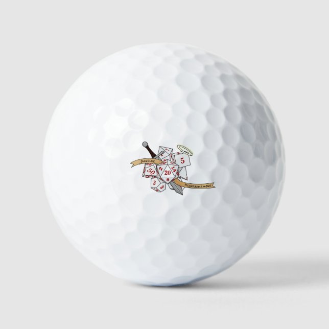 Balles De Golf Conception de dés Paladin (Recto)