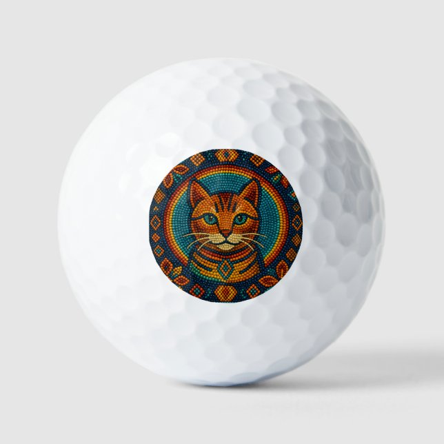 Balles De Golf Conception de perle Kitty (Recto)