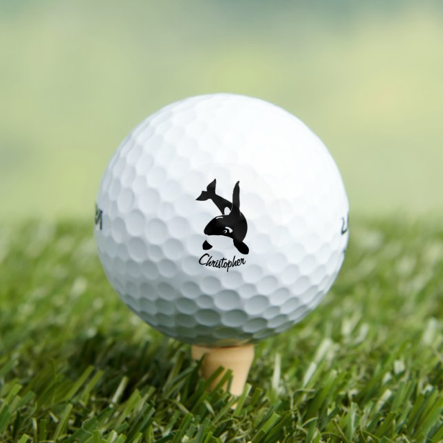 Balles De Golf Conception d'épaulard personnalisée (T-shirt Insitu)