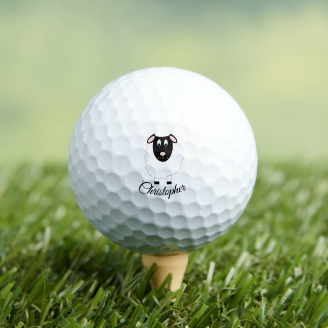Balles De Golf Conception des moutons (T-shirt Insitu)