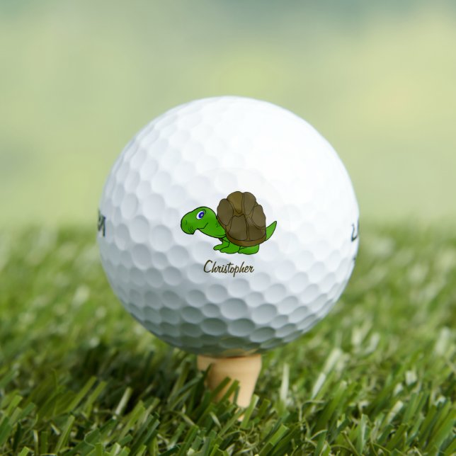 Balles De Golf Conception des tortues (T-shirt Insitu)