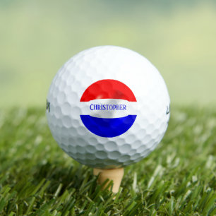 Balles De Golf Conception du drapeau néerlandais