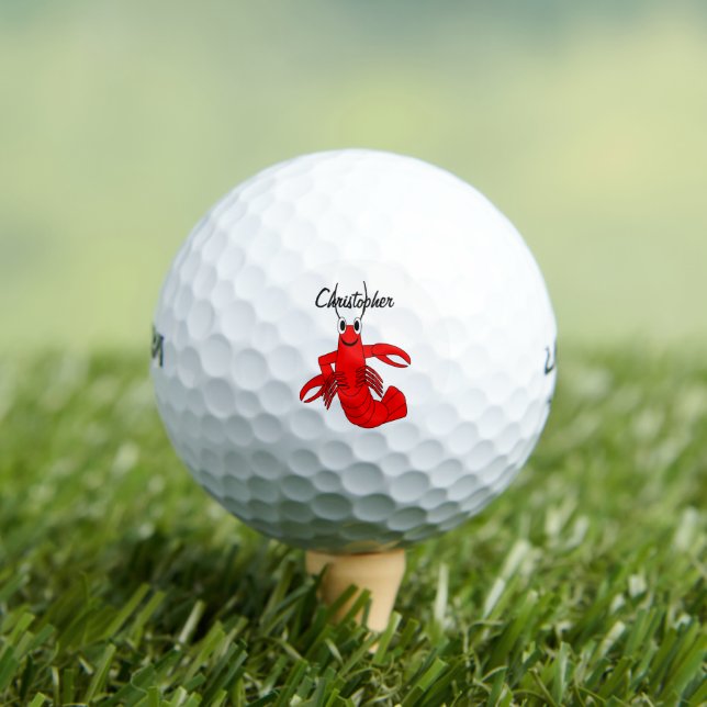 Balles De Golf Conception homard (T-shirt Insitu)
