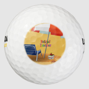 Balles De Golf Conception personnalisée de l'enseignant à la retr