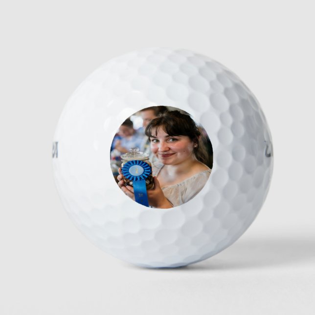 Balles De Golf Concours de mise en conserve équitable Personnalis (Devant)