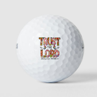 Balles De Golf Confiance au Seigneur Sublimation