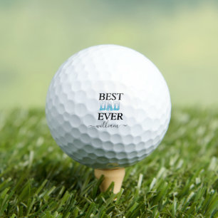 Balles De Golf Cool Meilleure Fête des pères papa jamais