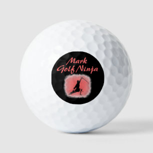 Balles De Golf Cool Ninja Warrior