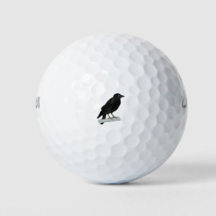 Balles De Golf Corbeau d'oiseaux